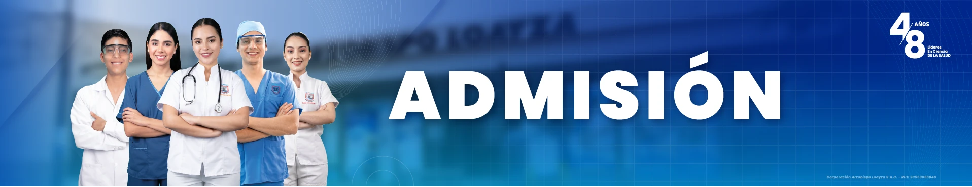 Proceso de admisión del Instituto Arzobispo Loayza