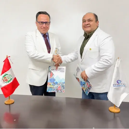 Instituto Arzobispo Loayza y el Hospital Carlos Lanfranco la Hoz suscriben convenio interinstitucional para potenciar las Experiencias Formativas en Situaciones Reales de Trabajo(E.F.S.R.T) de los estudiantes