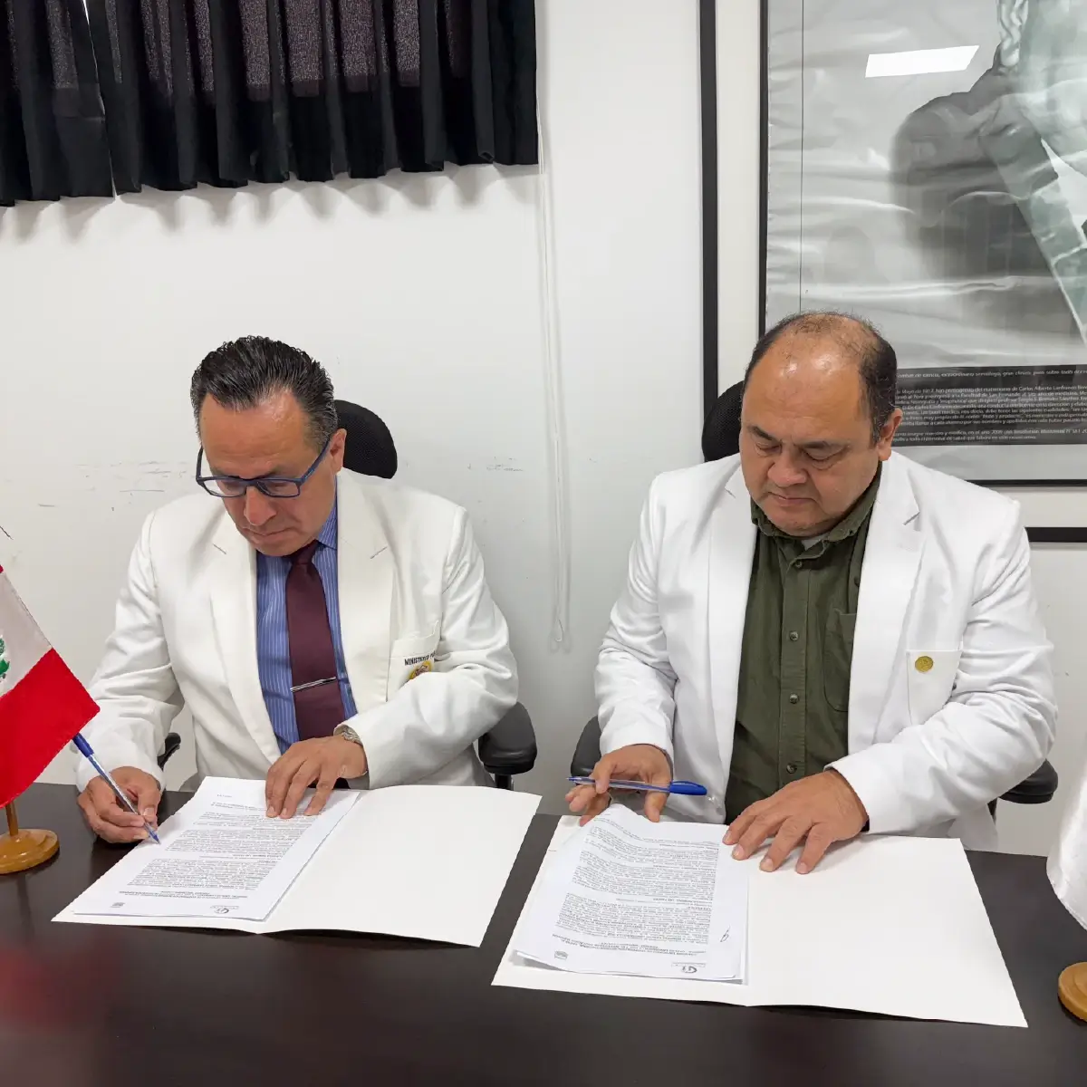 Instituto Arzobispo Loayza y el Hospital Carlos Lanfranco la Hoz suscriben convenio interinstitucional